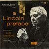 Carl Sandburg - A Lincoln Preface -  Preowned Vinyl Record
