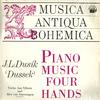 Vaclav Jan Sykora and Alex van Amerongen - Dussek: Piano Music Four Hands -  Preowned Vinyl Record