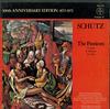 Johannes Homberg, Vokalensemble Pro Musica, Koln - Schutz: The Passions, St. John, St. Matthew, St. Luke -  Preowned Vinyl Record