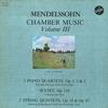 Various Artists - Mendelssohn Chamber Music Vol. III -  Preowned Vinyl Box Sets