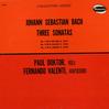 Paul Doktor, Fernando Valenti - Bach: Three Sonatas -  Preowned Vinyl Record