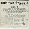 Bob Kaufmann - A Trip Thru A Blown Mind -  Sealed Out-of-Print Vinyl Record
