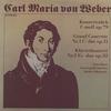 Rosel, Blomstedt, Staatskapelle Dresden - von Weber: Piano Concerto etc. -  Preowned Vinyl Record