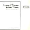 Leonard Warren, Robert Weede - Previously Unissued Recordings -  Preowned Vinyl Record