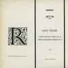 Richard Laugs - Reger: Seven Fantasy Pieces etc.