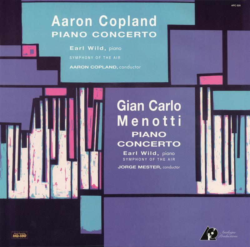 Aaron Copland - Copland/ Menotti: Piano Concerto/ Earl Wild
