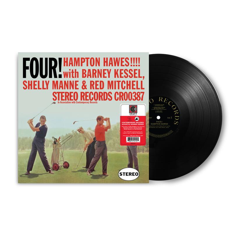 Hampton Hawes !!!! With Barney Kessel , Shelly Manne & Red Mitchell - Four!