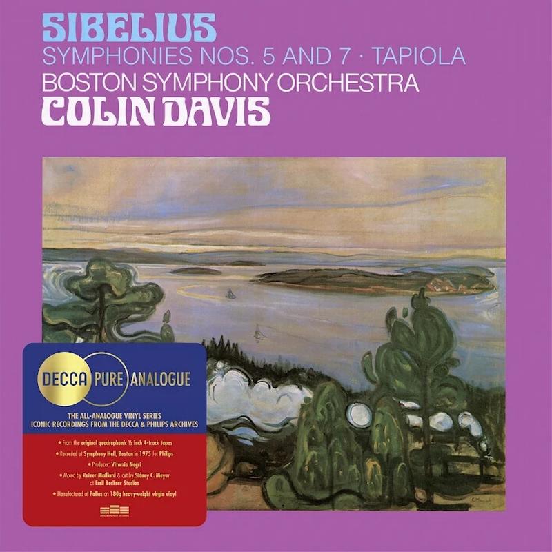 Davis, Boston Symphony Orchestra - Sibelius: Symphonies Nos. 5 and 7, Tapiola