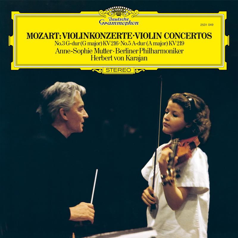 Mutter, von Karajan, Berlin Philharmonic Orchestra - Mozart: Violin Concertos Nos. 3 & 5