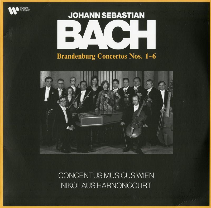 Johann Sebastian Bach , Concentus Musicus Wien , Nikolaus Harnoncourt - Brandenburg Concertos Nos. 1-6