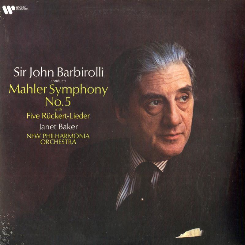 Sir John Barbirolli Conducts Mahler Symphony No. 5 with Five Rückert-Lieder