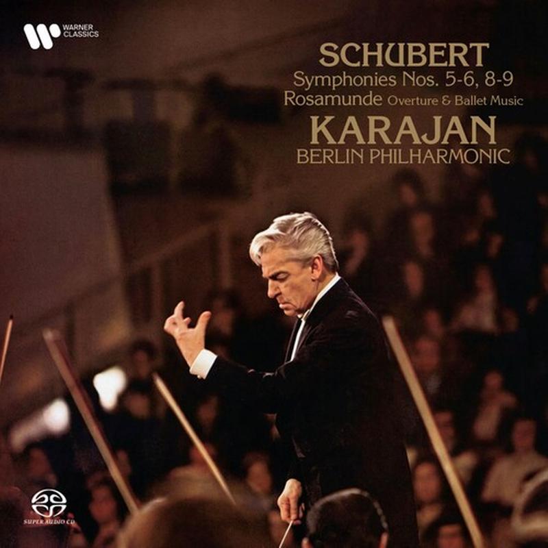 Herbert Von Karajan/Berlin Philharmonic Orchestra - Schubert: Symphonies 5-6, 8-9 Rosamunde Overture & Ballet Music