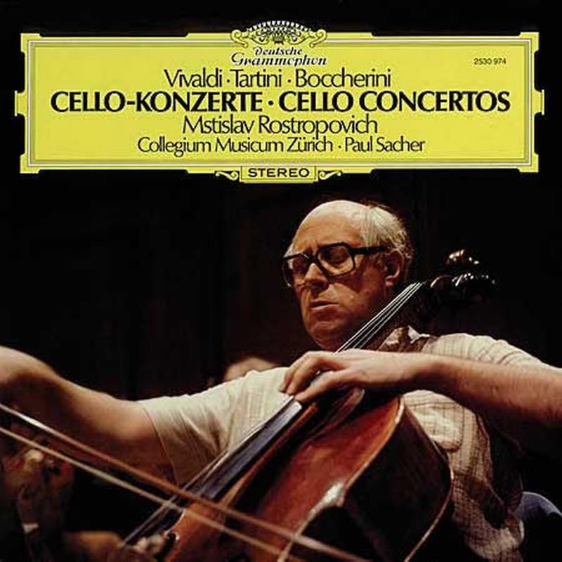 Mstislav Rostropovich - Vivaldi, Tartin, Boccherini: Cello Concertos