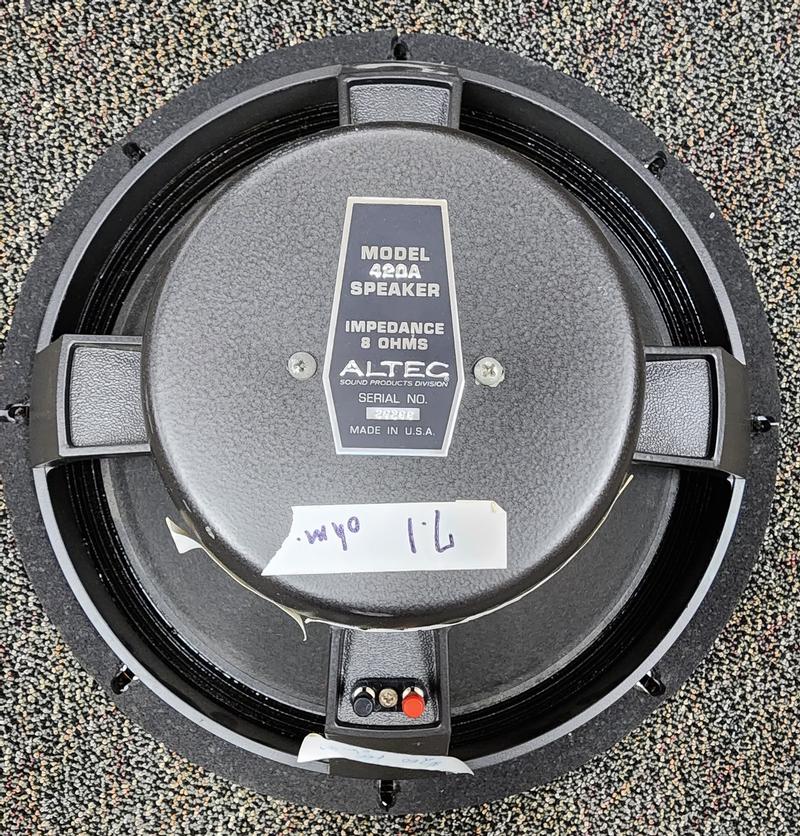 Altec - 420A Driver