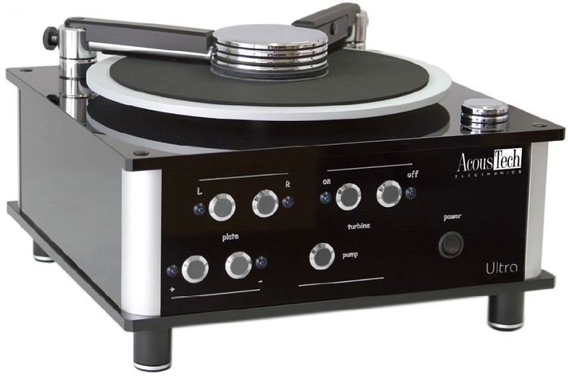 AcousTech - AcousTech Ultra Record Cleaning Machine (Black)