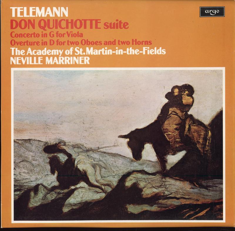 Marriner, Academy of St. Martin-in-the-Fields - Telemann: Don Quichotte