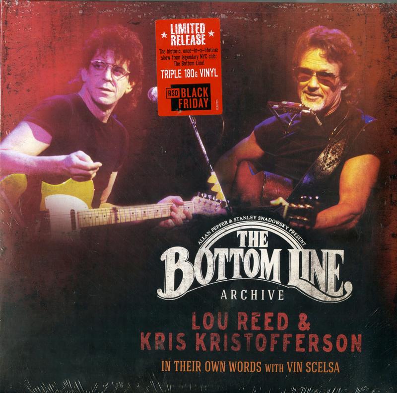 Lou Reed & Kris Kristofferson With Vin Scelsa - The Bottom Line Archive - In Their Own Words