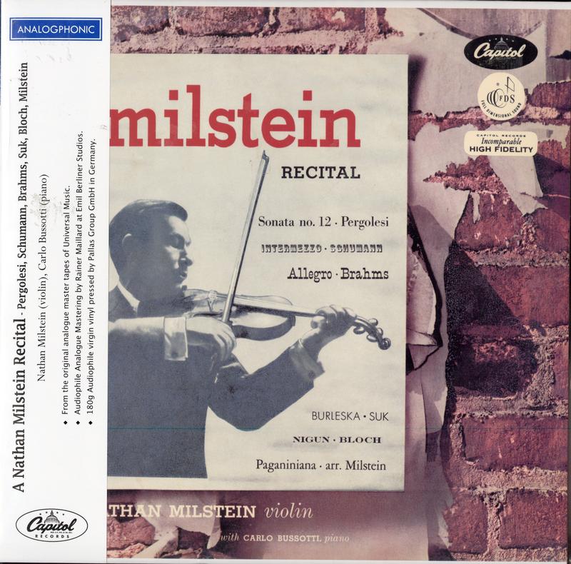 Nathan Milstein - A Milstein Recital