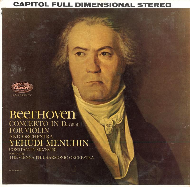 Menuhin, Silvestri, Vienna Philharmonic Orchestra - Beethoven: Violin Concerto