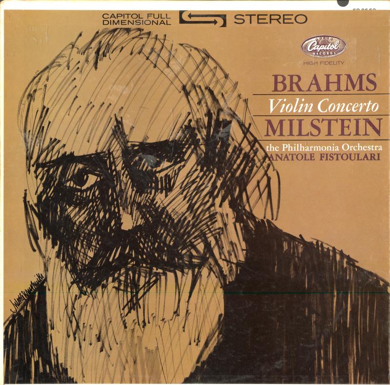 Milstein, Fistoulari, The Philharmonia Orchestra - Brahms: Violin Concerto