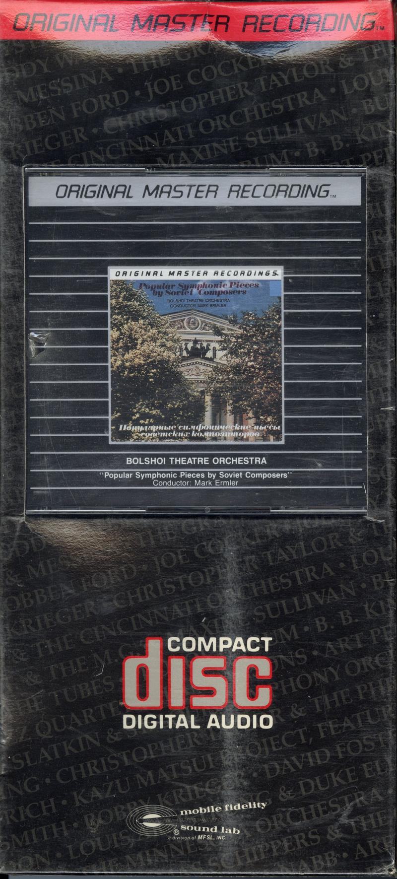 Mark Ermler, Bolshoi Theatre Orchestra - Popular Symphonic Pieces By Soviet Composers