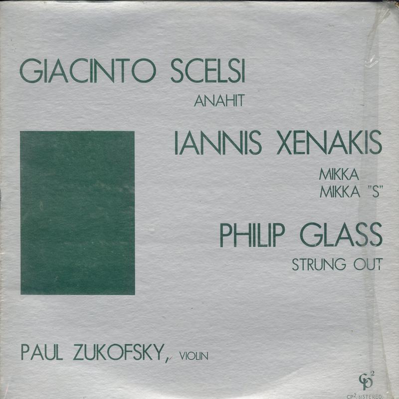 Giacinto Scelsi - Anahit