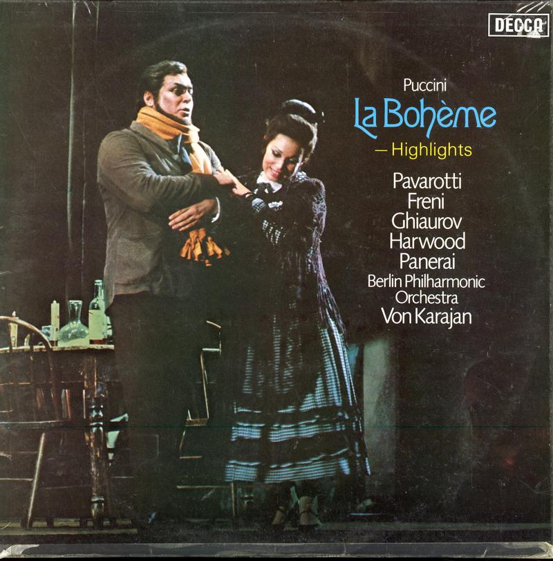Pavarotti, von Karajan, Berlin Philharmonic Orchestra - Puccini: La Boheme - Highlights