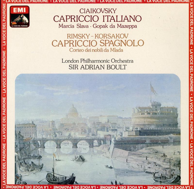 Boult, London Philharmonic Orchestra - Tchaikovsky: Capriccio Italiano