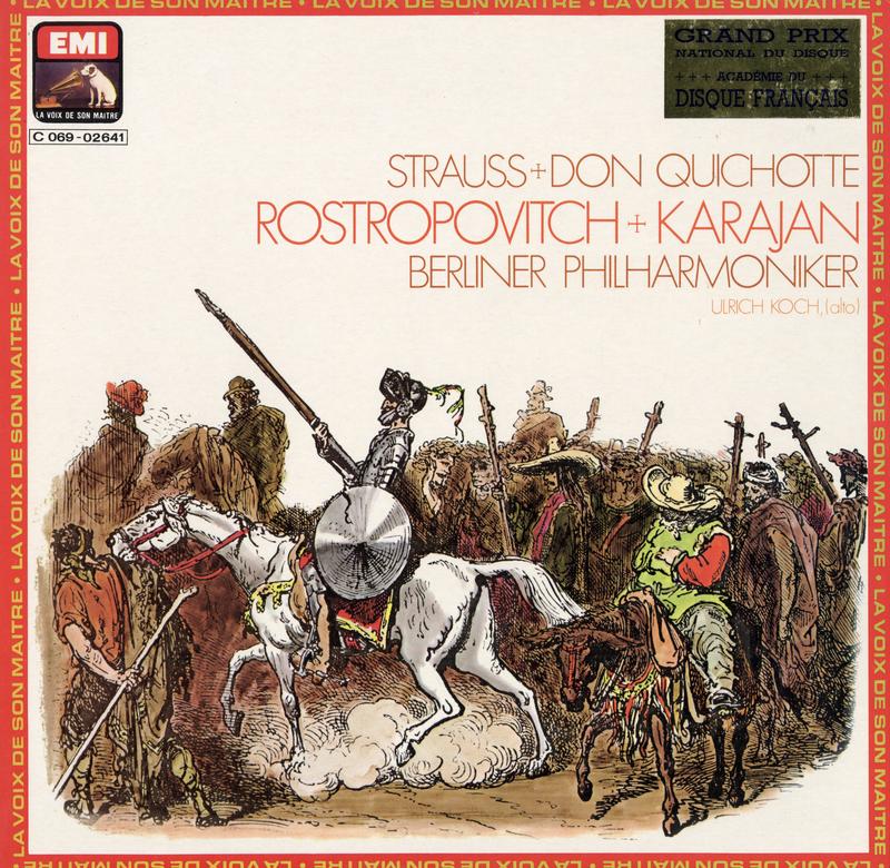 Rostropovich, Karajan, Berlin Philharmonic - Strauss: Don Quichotte
