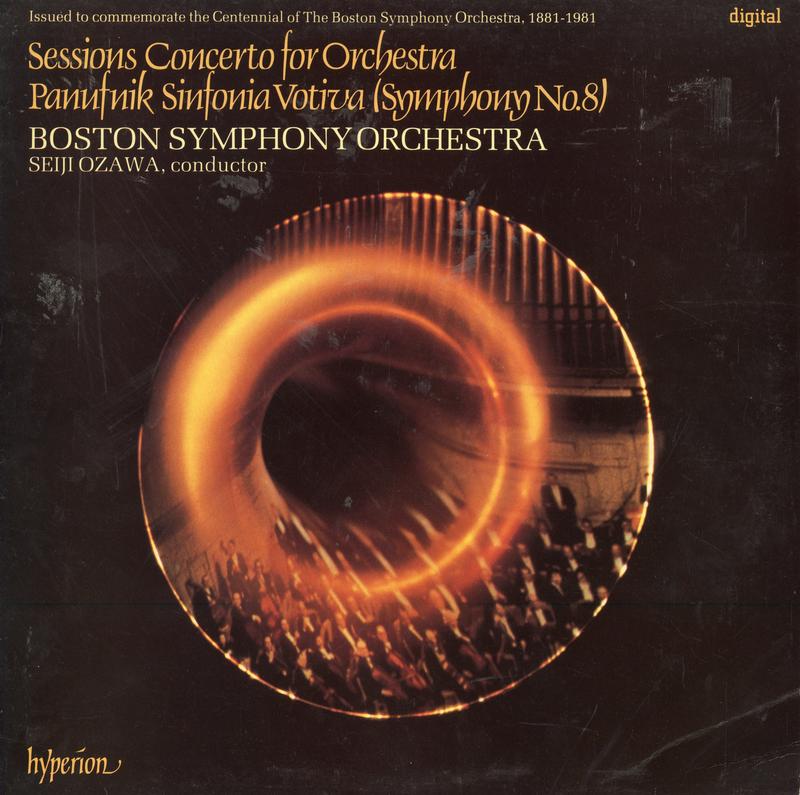 Ozawa, Boston Sym. Orch. - Sessions: Concerto for Orchestra etc.