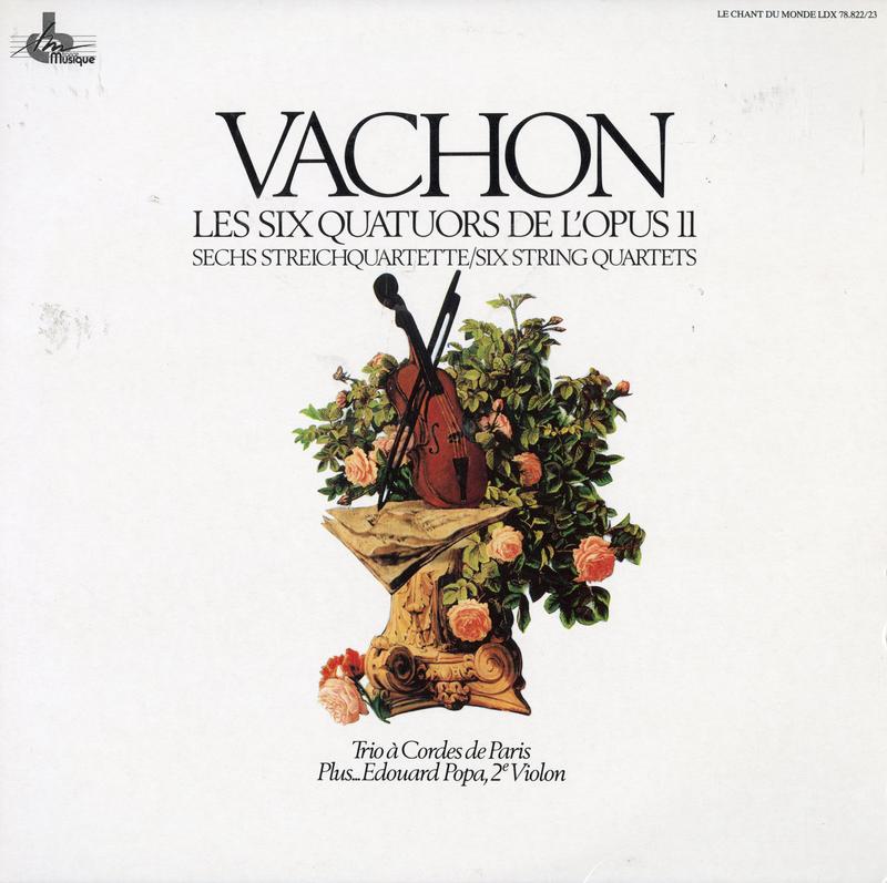 Le Trio a Cordes de Paris - Vachon: Les Six Quatuors de L'opus ll
