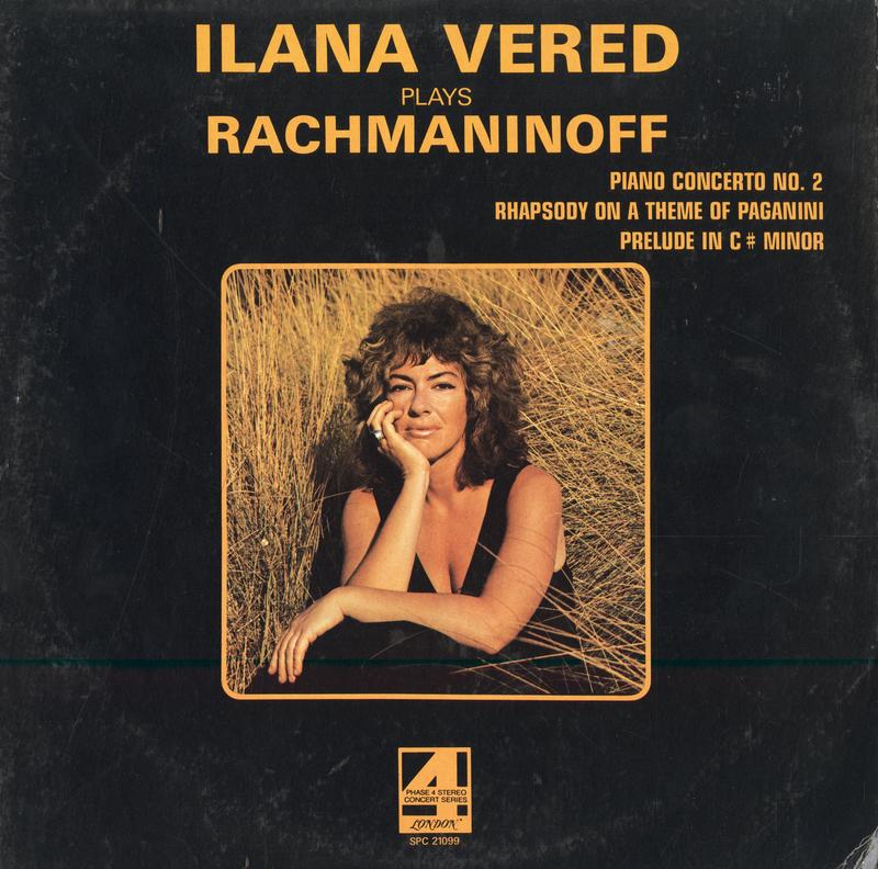 Ilana Vered - Plays Rachmaninoff