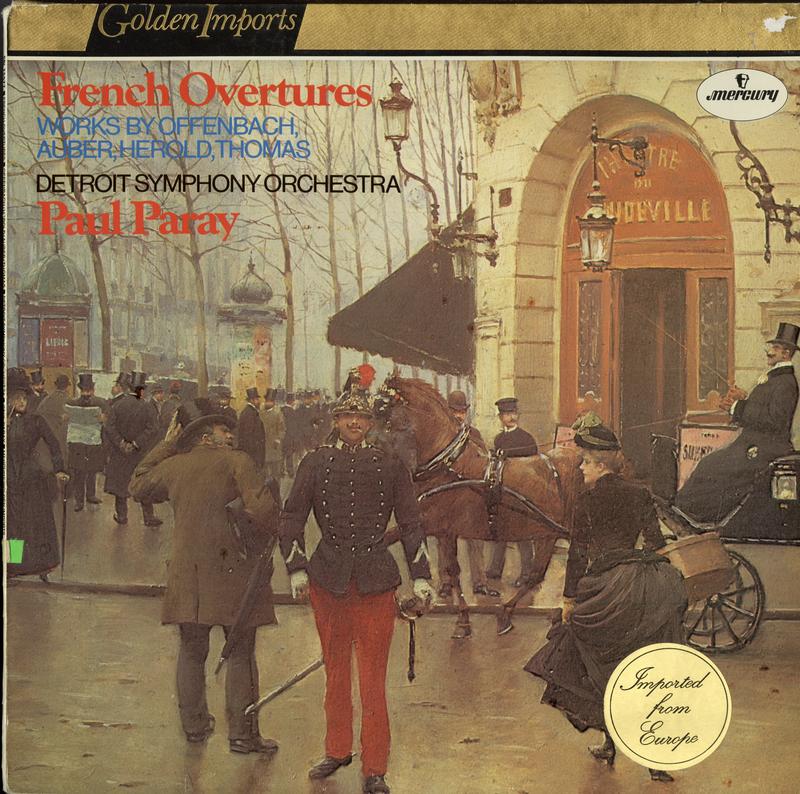 Paul Paray/Detroit Symphony Orchestra - French Overtures