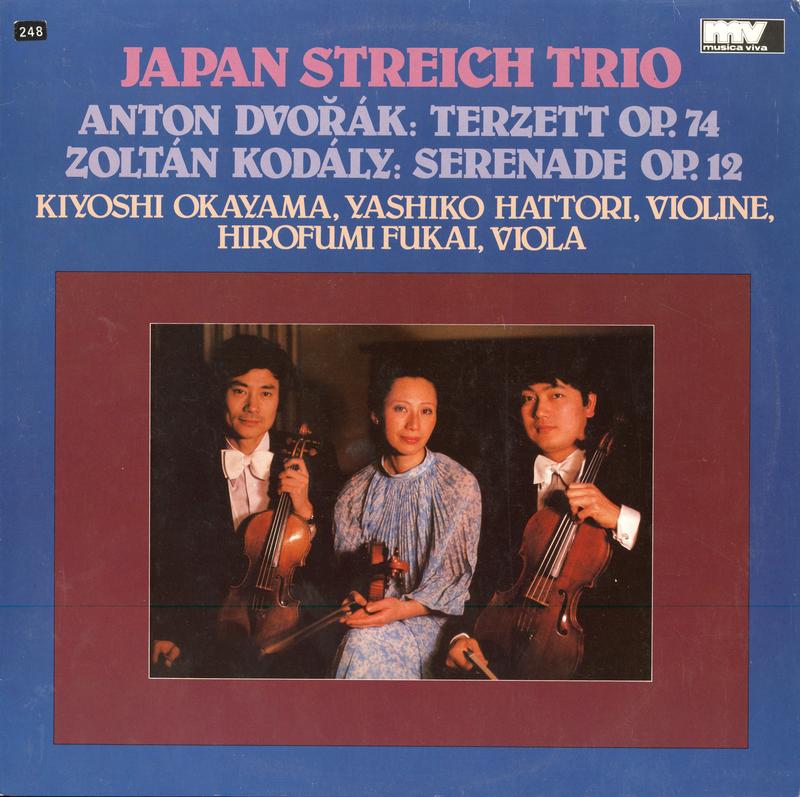 Japan Streich Trio - Dvorak: Terzett Op. 74