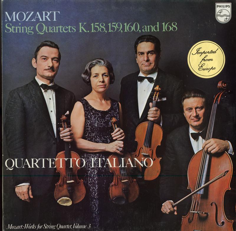 Quartetto Italiano - Mozart: Works for Strings Vol. 3