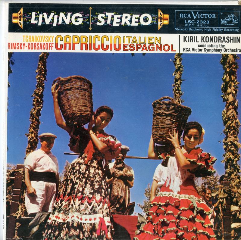 Kiril Kondrashin: RCA Victor Symphony Orchestra - Tchaikovsky: Capriccio Italien etc.