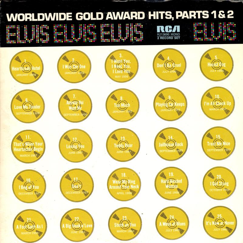 Elvis Presley - Worldwide Gold Award Hits Parts 1 & 2