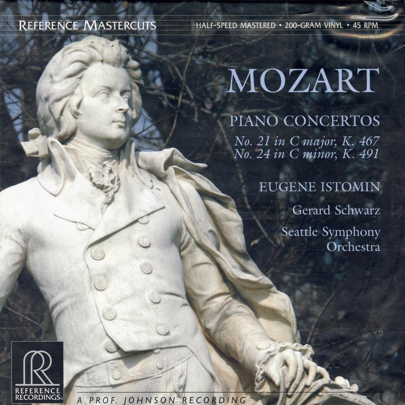 Wolfgang Amadeus Mozart , Eugene Istomin , Gerard Schwarz , Seattle Symphony Orchestra - Piano Concertos No. 21 & 24