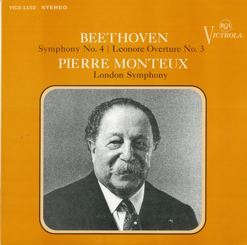 Monteux, London Symphony Orchestra - Beethoven: Symphony No. 4 etc.