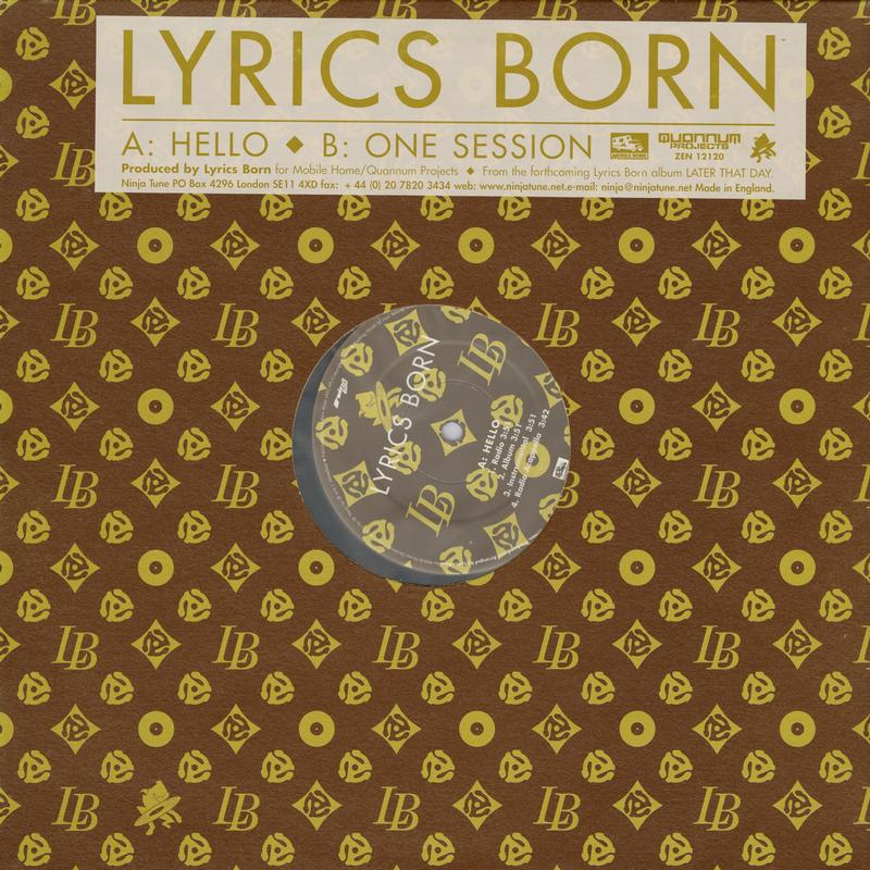 Lyrics Born - Hello / One Session