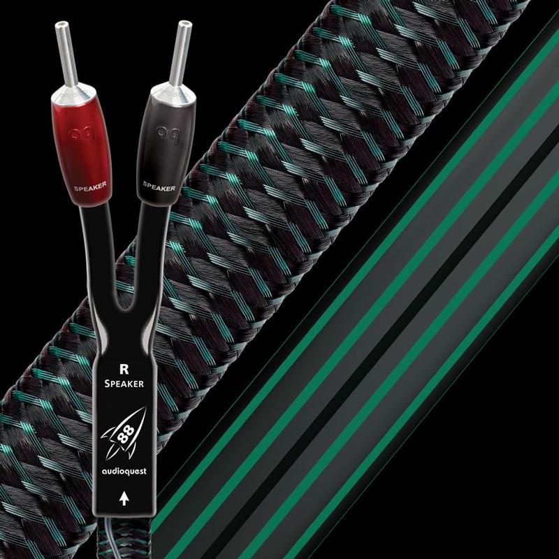 AudioQuest - Rocket 88 Full Range Speaker Cable with DBS