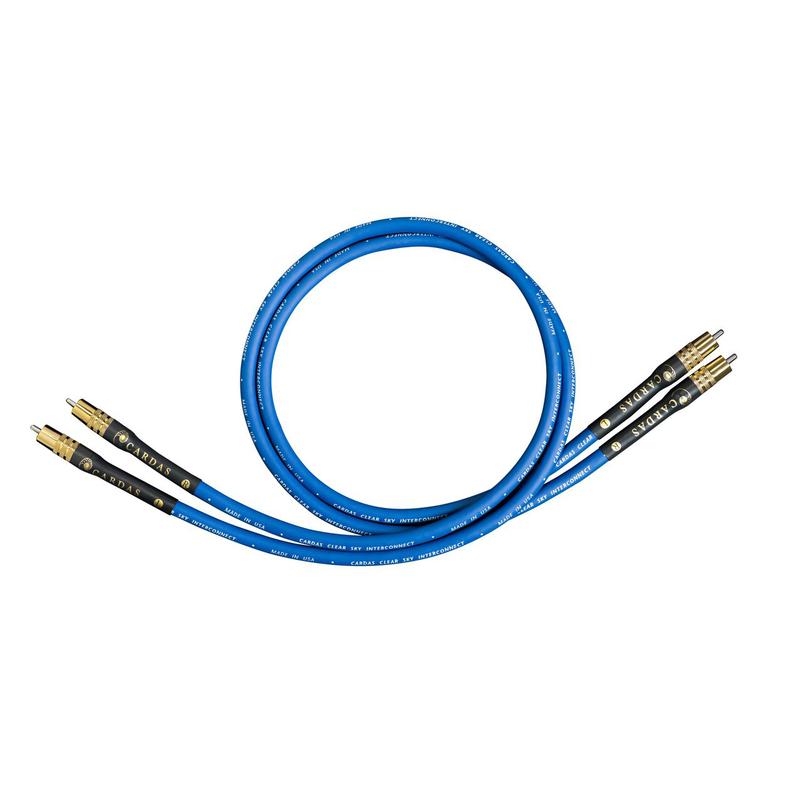Cardas - Cardas Clear Sky X4 Speaker Cable w/ Spade Termination 2.5m